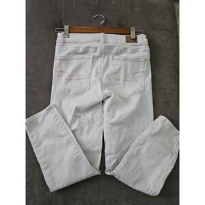 American Eagle Hi-Rise Jegging Crop Super Super Stretch Pants Light Pink Size 2